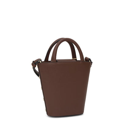 Bolso Tous mini cesta Back to basics Marrón