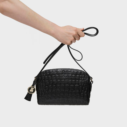 Bandolera Tous Sherton de Piel en color negro