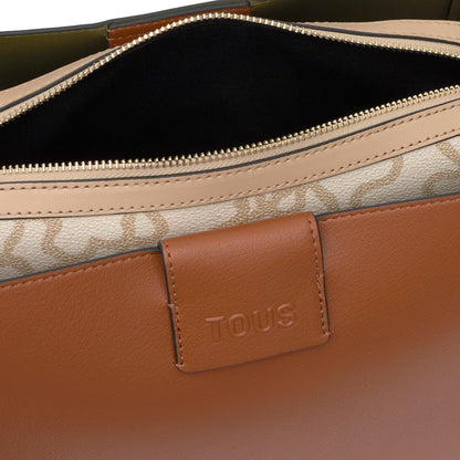 Bolso Tous City mediano camel Kaos Icon