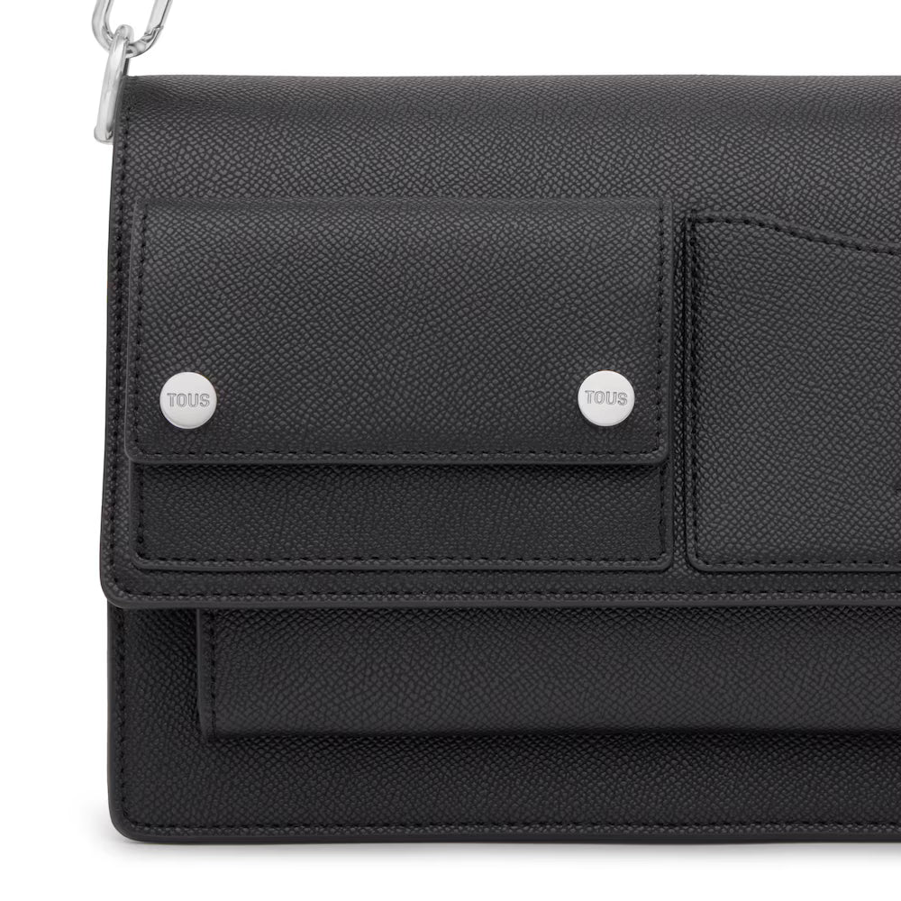 Bolso Tous Bandolera Audree pockets M Negro