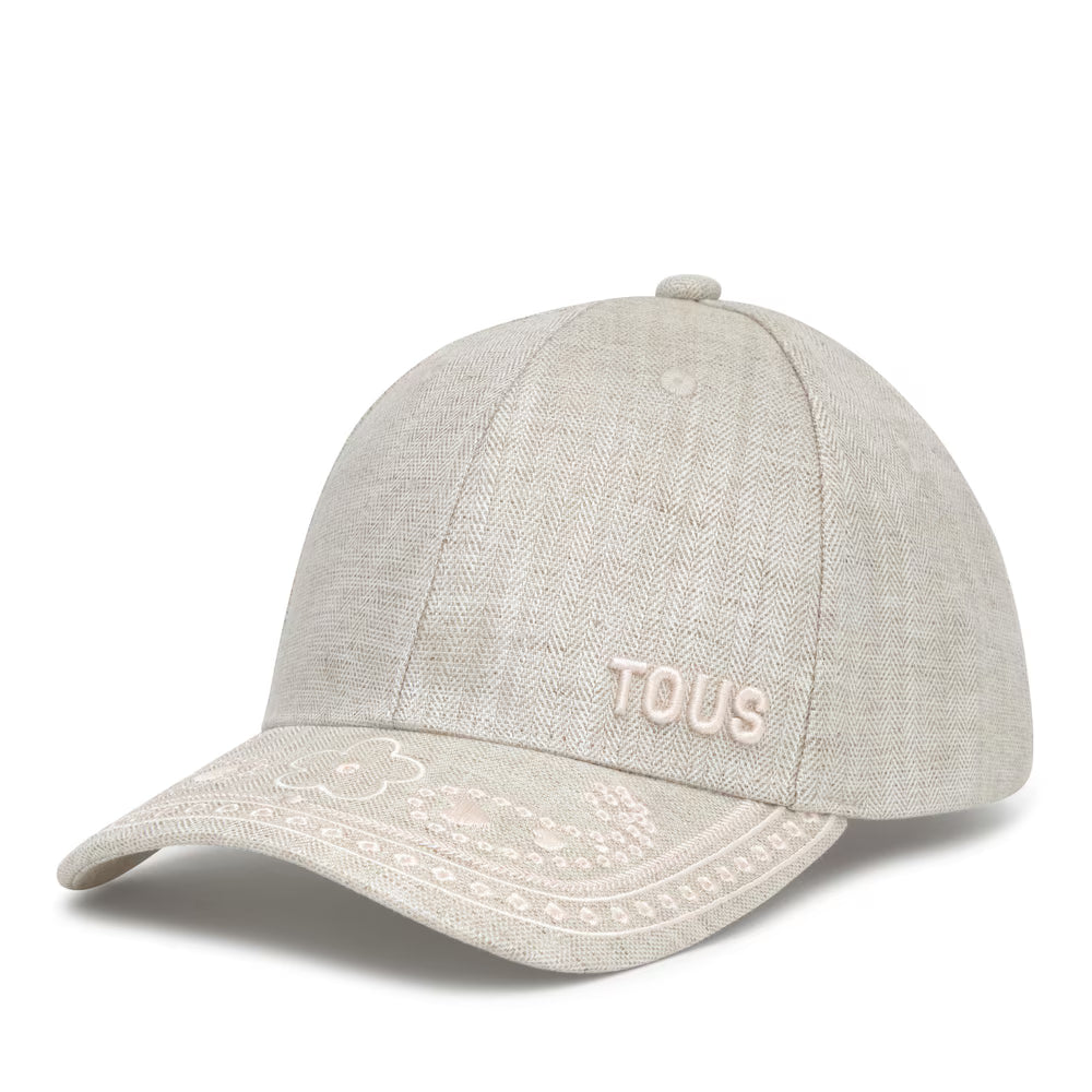 Gorra Tous Motifs Paisley Beige