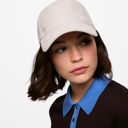 Gorra Tous Motifs Paisley Beige
