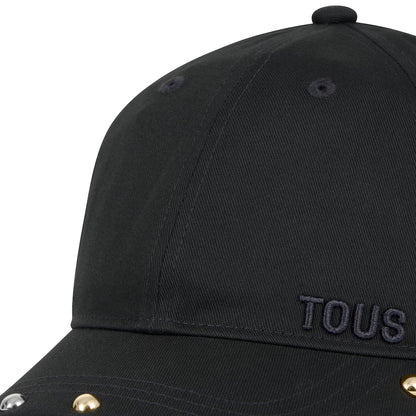 Gorra negra TOUS Jewelry Studs