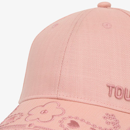 Gorra Tous Motifs Paisley Rosa