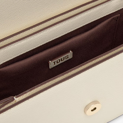 Bolso Tous Bandolera M. Flap T Endless Bear Beige