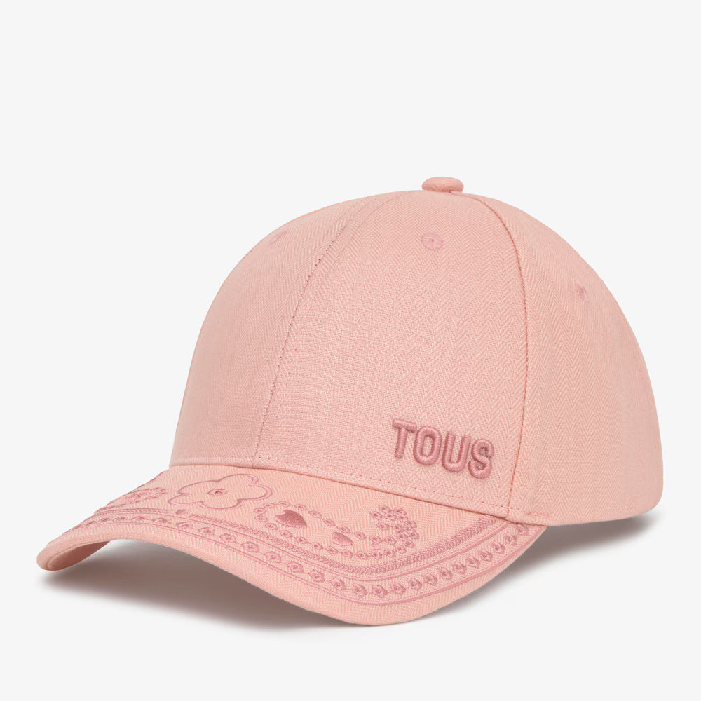 Gorra Tous Motifs Paisley Rosa