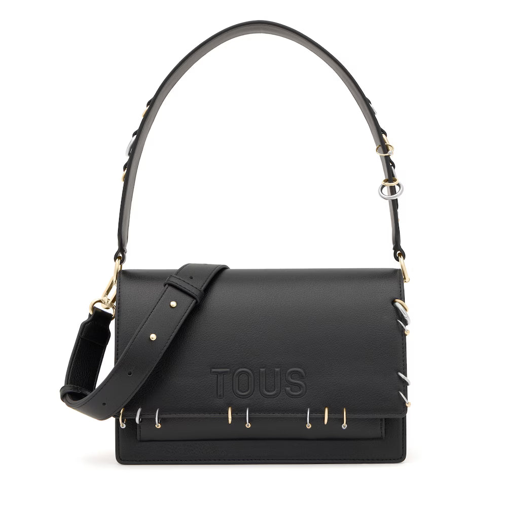 Bolso Tous Bandolera Audree earrings M Negro