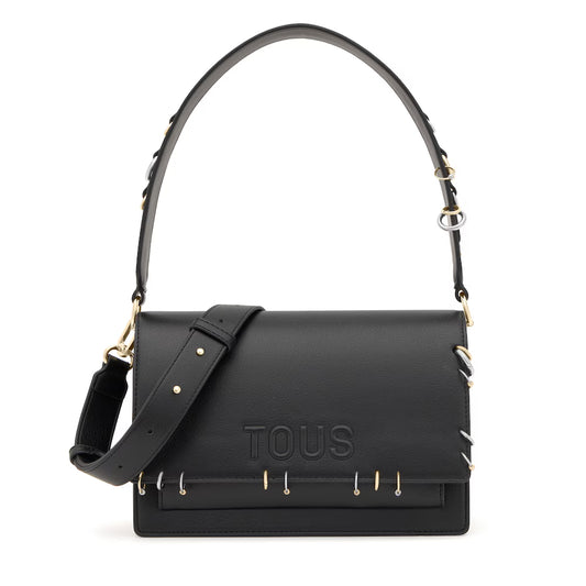 Bolso Tous Bandolera Audree earrings M Negro