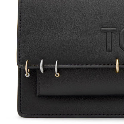 Bolso Tous Bandolera Audree earrings M Negro