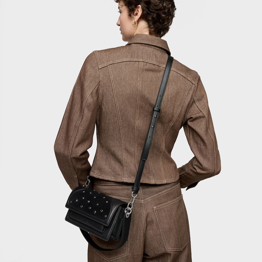 Bolso Tous Bandolera Audree strass S Negro