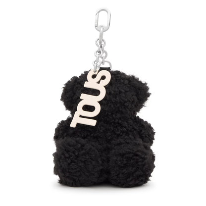 Llavero Tous color negro Bold Bear Fleece