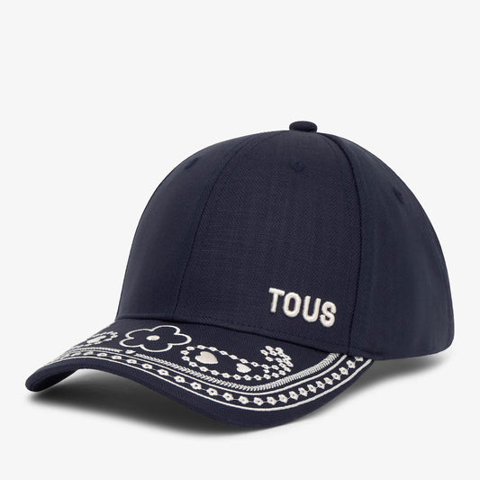 Gorra Tous Motifs Paisley Azul marino