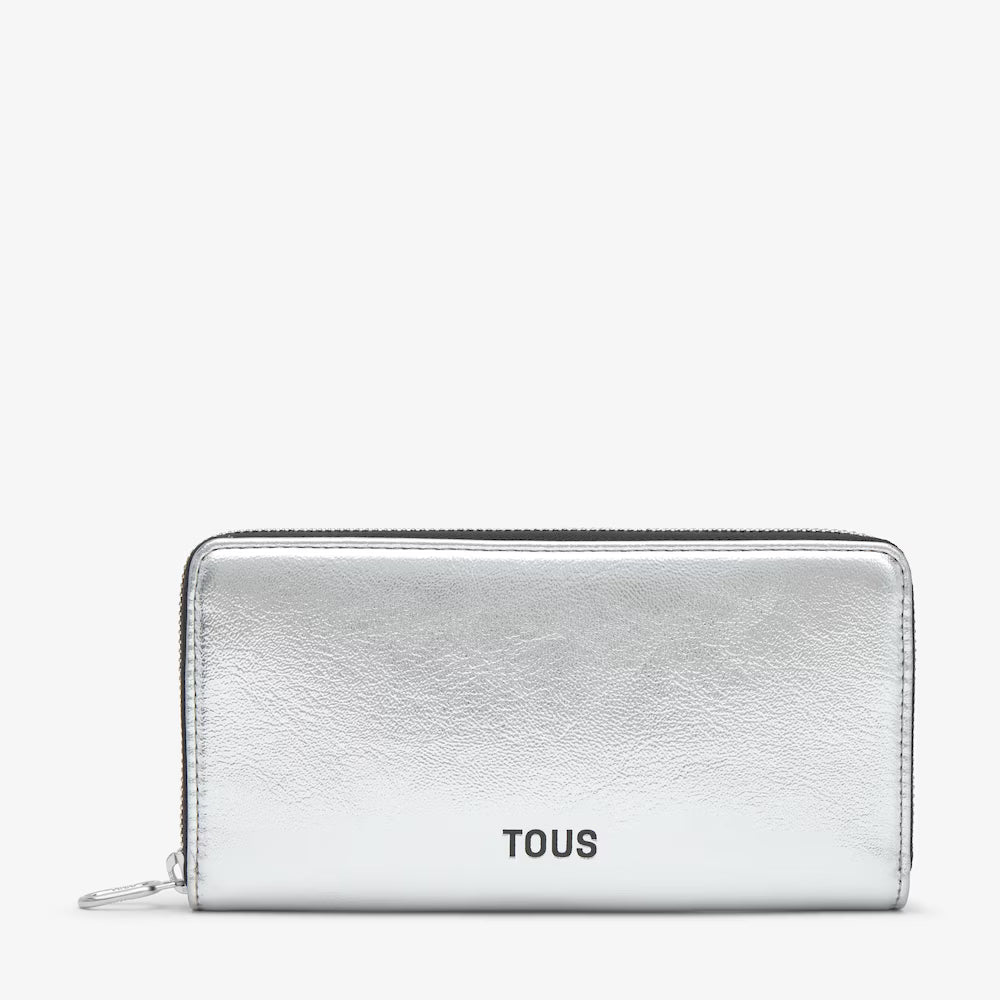 Billetera M. Tous New Dorp Plateado