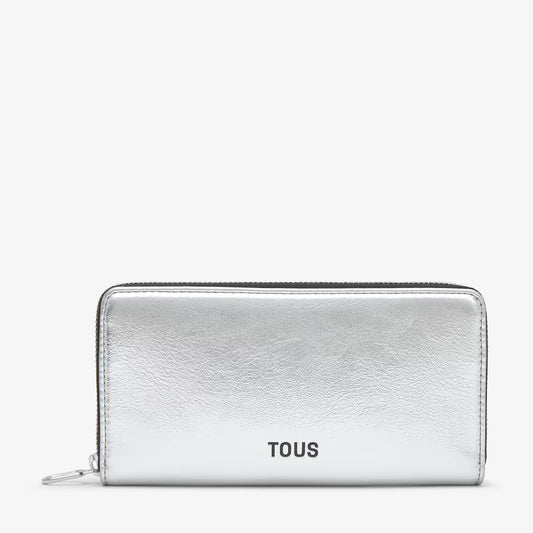 Billetera M. Tous New Dorp Plateado