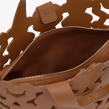 Bolso Tous Capazo S. Bear Shock Camel
