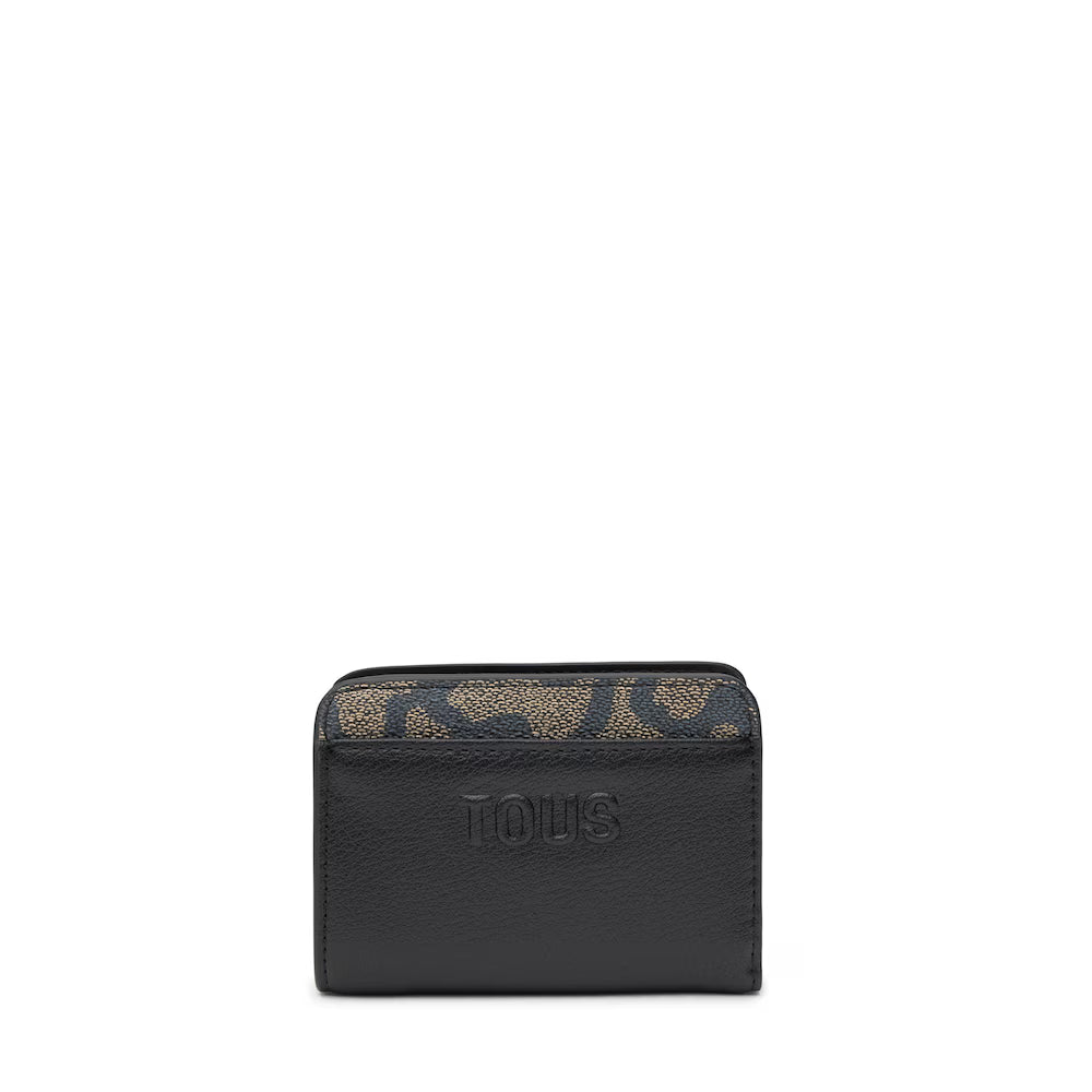Cartera Tous Billetera Kaos Icon M negro