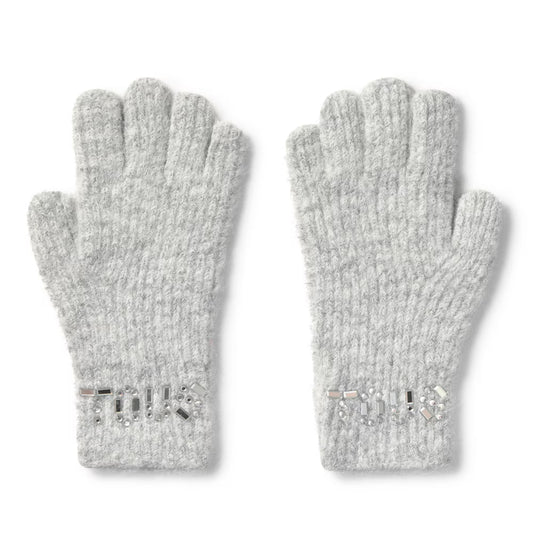 Guantes Tous crystal Gris