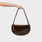 Bolso Tous de hombro marrón Tous Halfmoon