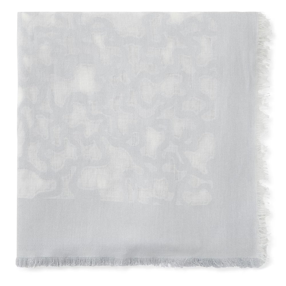 Pañuelo Tous 200X100 Kaos devoré Azul Grisaceo