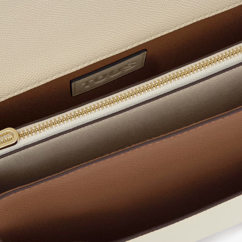 Bolso Tous Bandolera Audree  Saffiano Moca - Beige