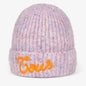 Gorro de punto Malva tous monogran