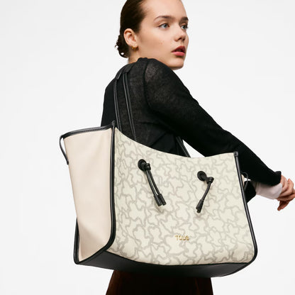 Shopper XL TOUS Kaos Icon Beige