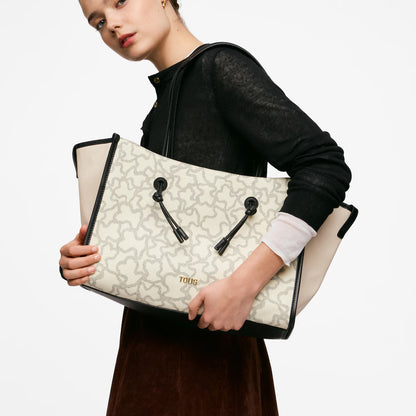 Shopper XL TOUS Kaos Icon Beige