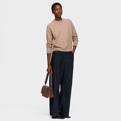 Bolso Tous Bandolera Audree studs M Marrón