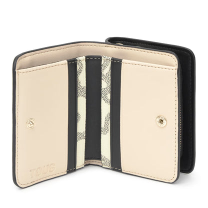 Cartera Tous Billetera Kaos Icon M negro