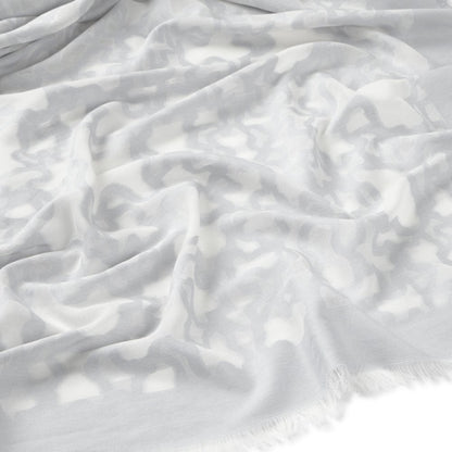 Pañuelo Tous 200X100 Kaos devoré Azul Grisaceo