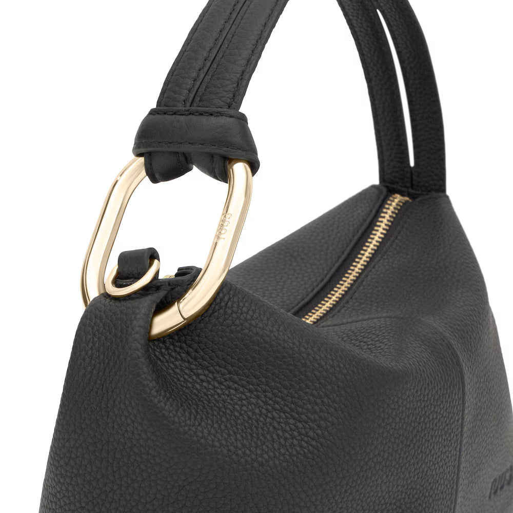Bandolera de piel negra TOUS Hold