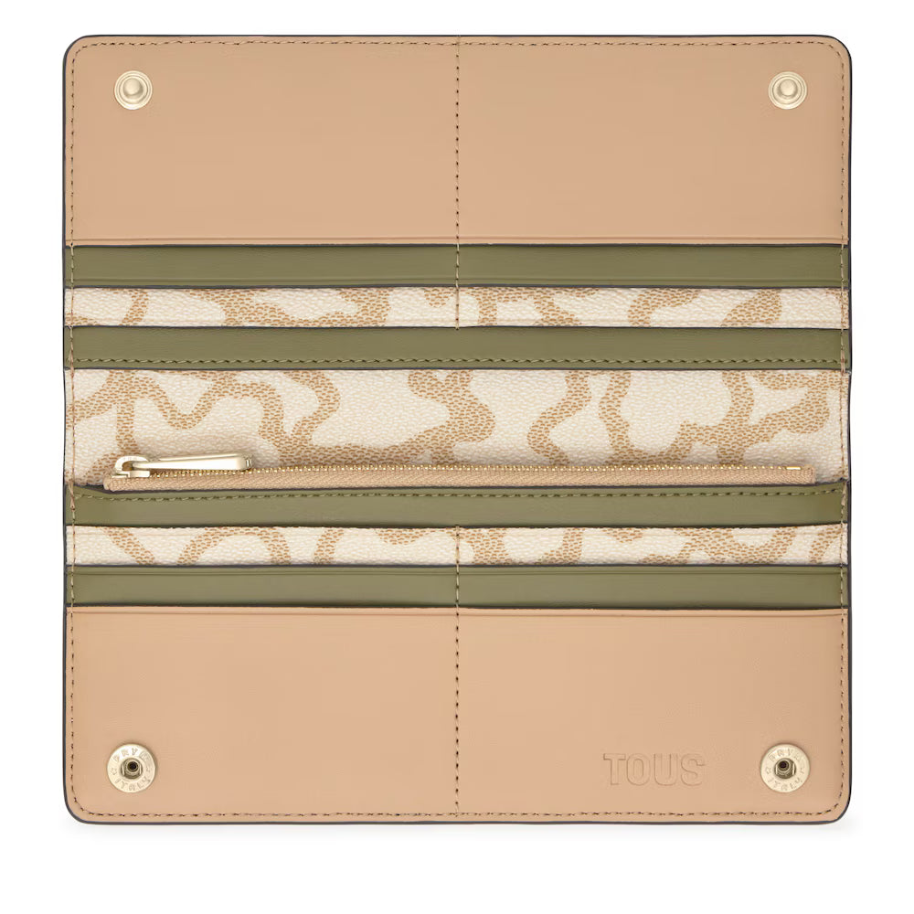 Cartera Tous Billetera Kaos Icon Camel