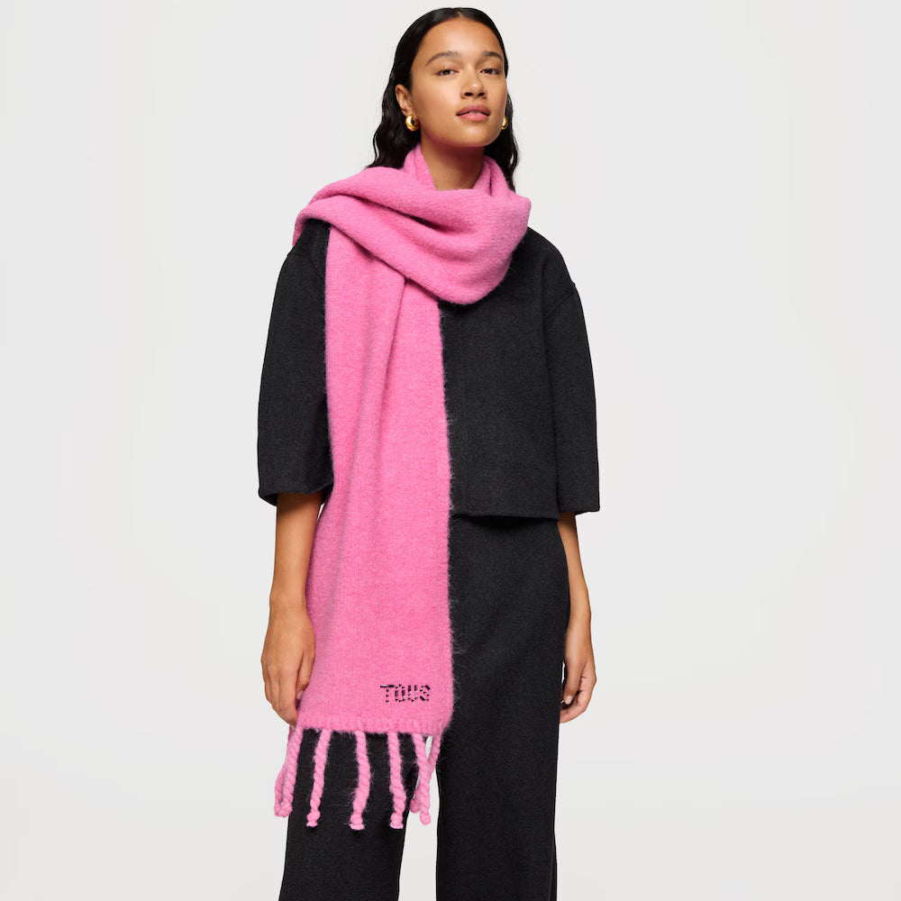 Bufanda Tous Crystal Rosa