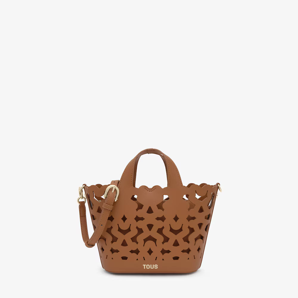 Bolso Tous Capazo S. Bear Shock Camel
