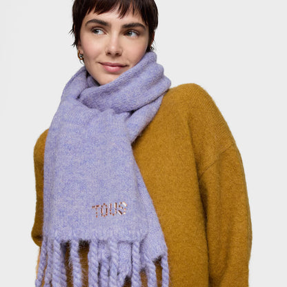 Bufanda Tous Crystal Malva