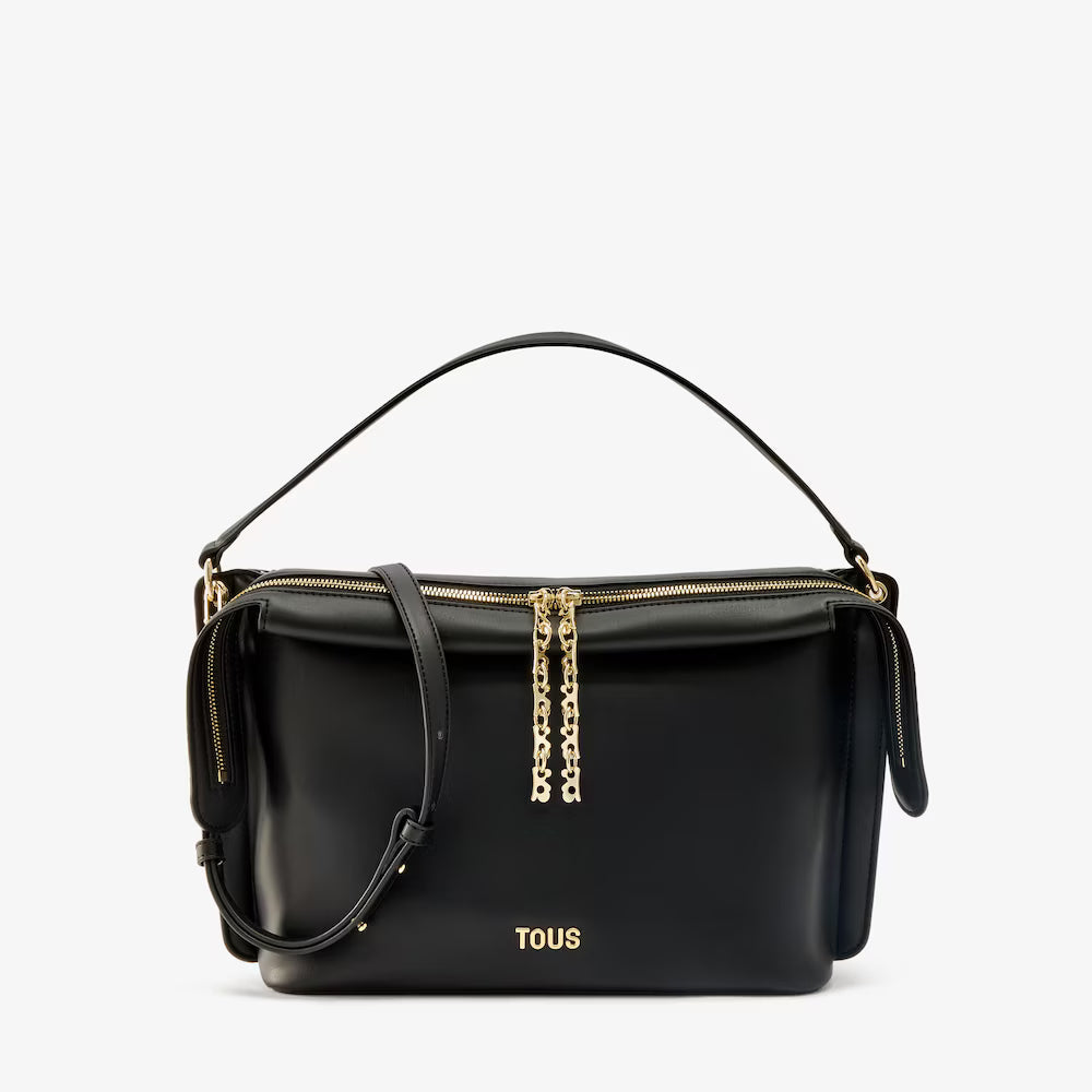 Bolso city mediano TOUS Half Bear negro