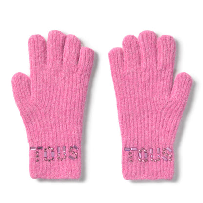 Guantes Tous crystal Rosa