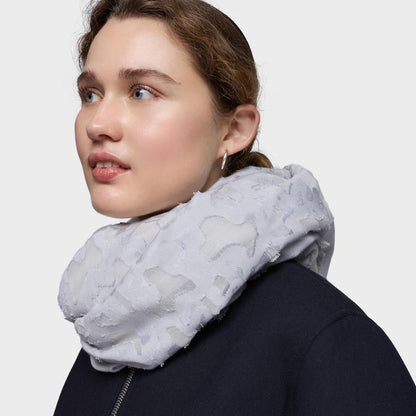 Pañuelo Tous 200X100 Kaos devoré Azul Grisaceo