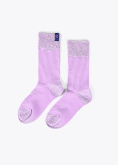 Calcetines Lola Casademunt Pack Caja 2 Calcetines Azul y Malva