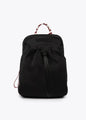 Mochila Lola Casademunt Nylon asas logotipadas a contraste