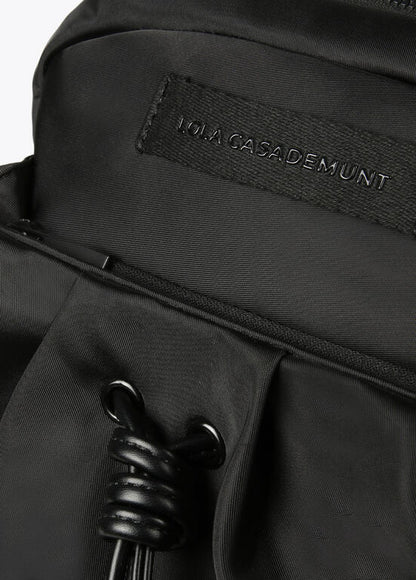 Mochila Lola Casademunt Nylon asas logotipadas a contraste