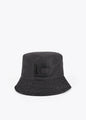 Sombrero Lola Casademunt tipo bucket logomanía Negro