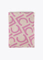 Fular Lola Casademunt Plisado bicolor LC Rosa-Crudo