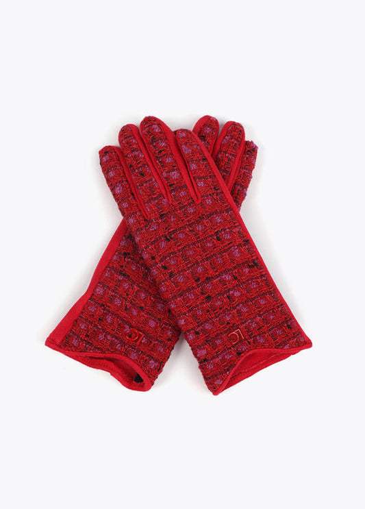 Guante Lola Casademunt tweed multicolor