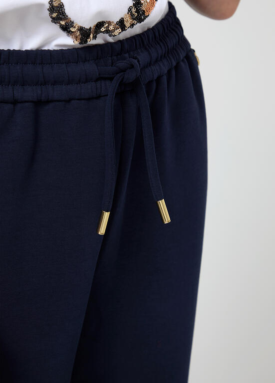 Pantalón jogger Lola Casademunt detalle cinturilla Azul
