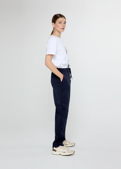 Pantalón jogger Lola Casademunt detalle cinturilla Azul