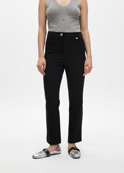 Pantalón básico Lola Casademunt tejido técnico Negro