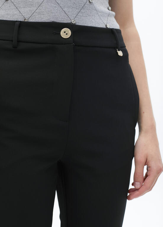 Pantalón básico Lola Casademunt tejido técnico Negro