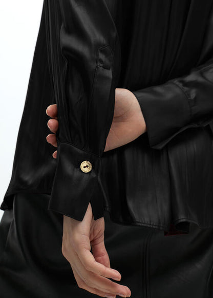 Camisa Lola Casademunt oversize efecto encerado