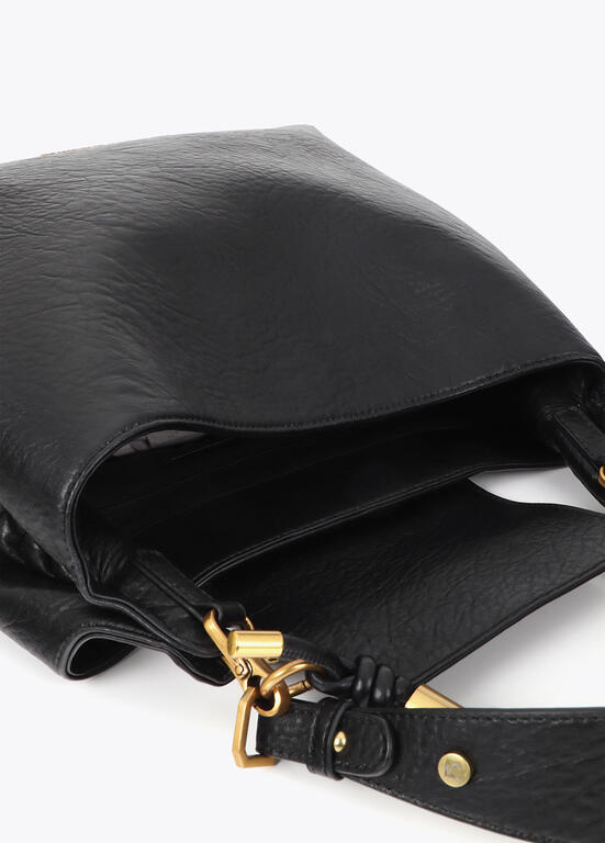 Bolso Lola Casademunt Shopper 1981 efecto piel NEGRO